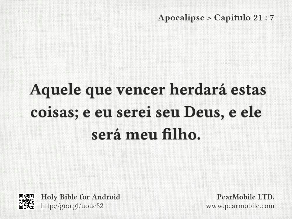 Apocalipse, Capítulo 21:7